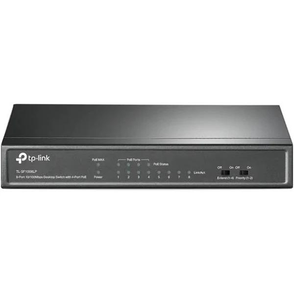 TP-Link TL-SF1008LP 8-Port 10/100Mbps Desktop Switch With 4-Port PoE