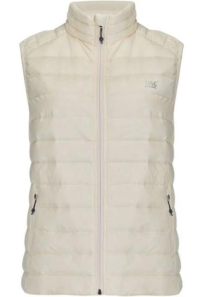 Mac in A Sac Ladies Alpine Duck Down Vest - Size 14 - Ivory