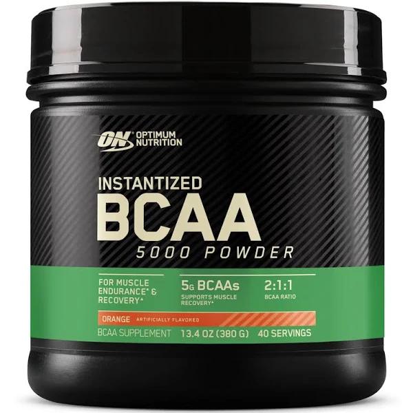 Optimum Nutrition BCAA 5000 Powder Orange 380g