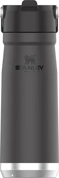 Stanley The IceFlow Flip Straw Water Bottle 0.65L - Charcoal