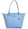 Longchamp Le Pliage Club Small Shoulder Tote Blue