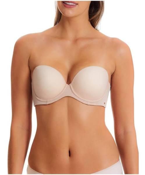 Finelines Memories Strapless Bra Honey Lust