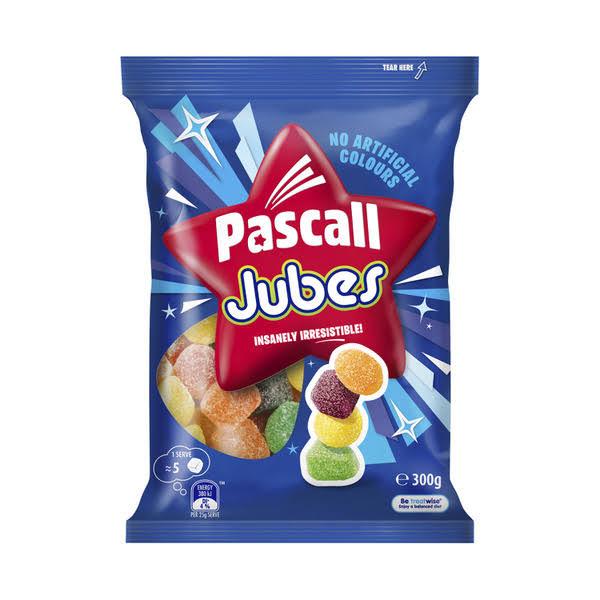 Pascall Jubes Lollies 300g