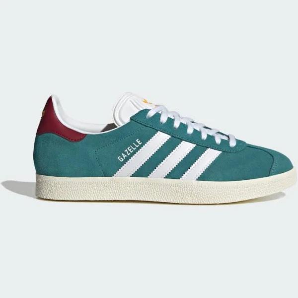 adidas-Gazelle Shoes-Men-Arctic Fusion / Crew Yellow / Collegiate Burgundy-M 8.5 / W 9.5