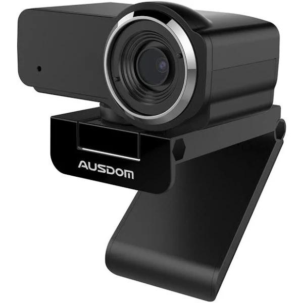 AUSDOM AW635 Full HD 1080P Webcam with Auto Low Light Correction USB Streaming Web Camera - AfterPay & zipPay Available