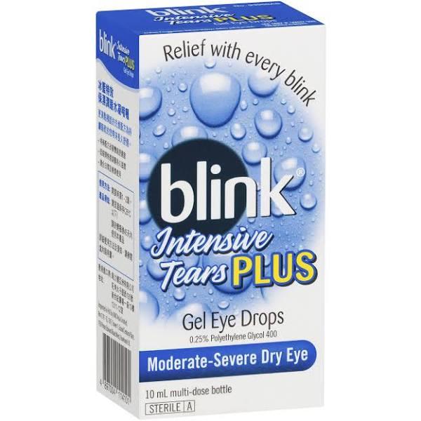 Blink Intensive Tears Plus Gel Eye Drops 10 ml