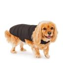 All Day Quilted Dog Jacket Black S