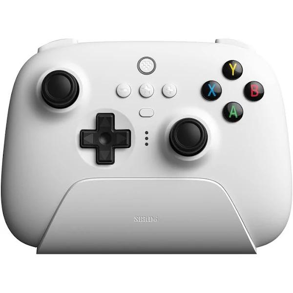 8BitDo Ultimate Wireless 2.4G Controller With Charging Dock (White)