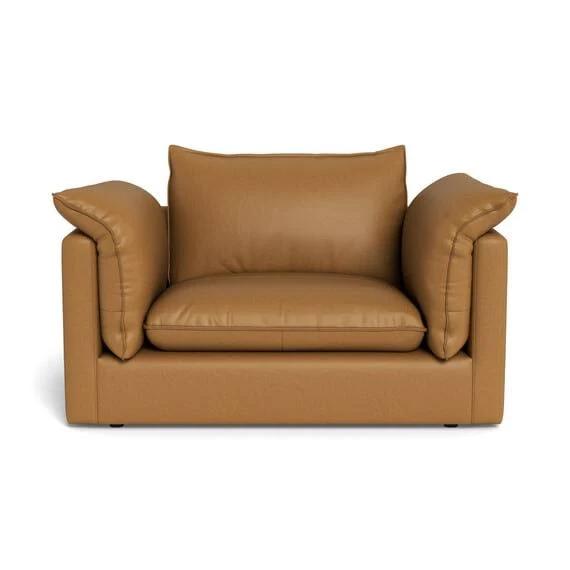 Sorrento Leather Armchair Taffy by Freedom