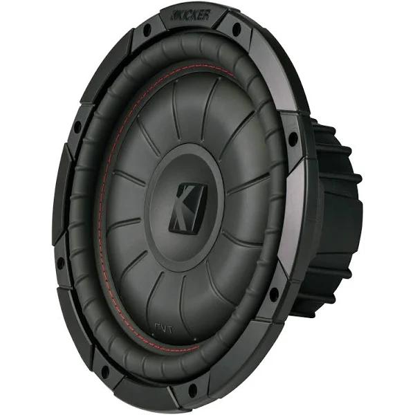 Kicker 43CVT102 10" CompVT Single 2 Ohm 350w RMS Car Subwoofer