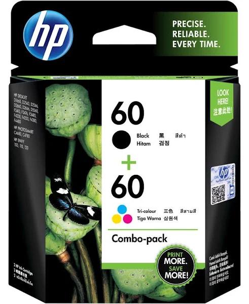 HP 60 Ink Cartridge Combo Pack CN067AA