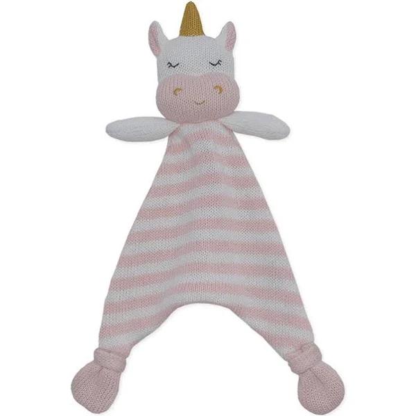 Living Textiles Knit Security Blanket Kenzie The Unicorn