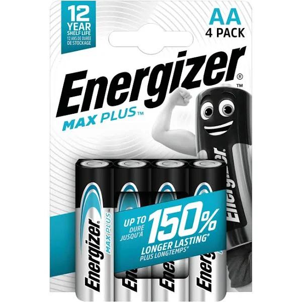 Energizer Max Plus AA4 Single-Use Battery AA Alkaline Accessories