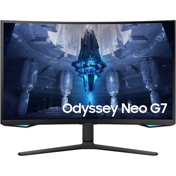 Samsung 32-Inch Odyssey Neo G7 Curved QLED UHD Gaming Monitor