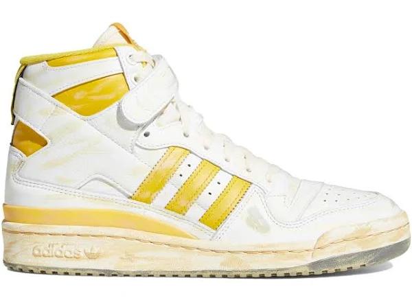 Adidas Forum 84 Hi AEC White Hazy Yellow