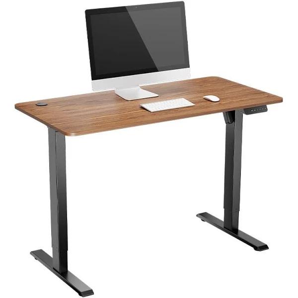 Ergolux Electric Standing Desk (Walnut)