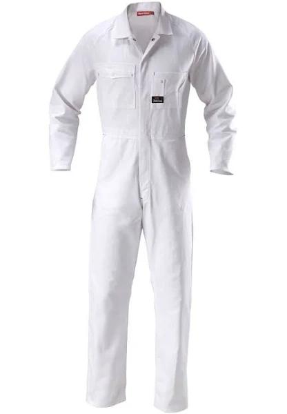 Hard Yakka Y00010 Cotton Drill Coverall White 122R