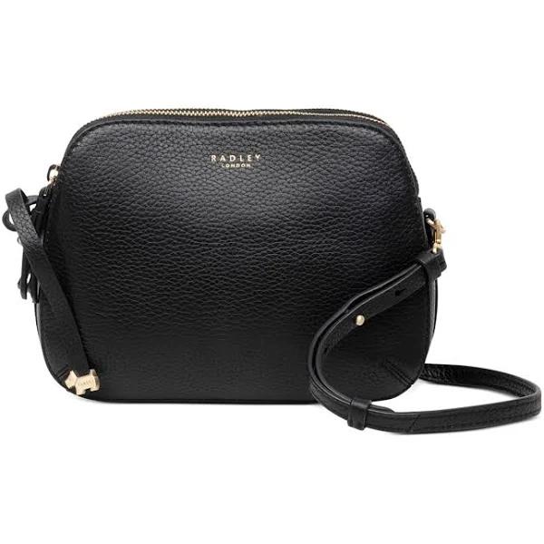 Radley Dukes Place Medium Ziptop Crossbody Bag in Black