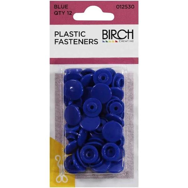 Birch Plastic Fasteners 12 Pack