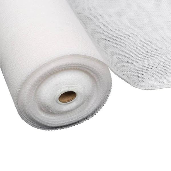 Instahut 1.83x10m 50% UV Shade Cloth Shadecloth Sail Garden Mesh Roll Outdoor - White