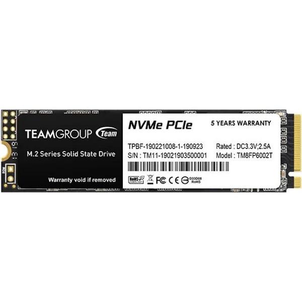 Team MP33 256GB M.2 NVMe PCIe 3.0 SSD