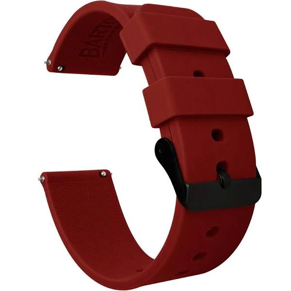 Samsung Galaxy Watch3 Band / Strap | Silicone | Crimson Red | Barton