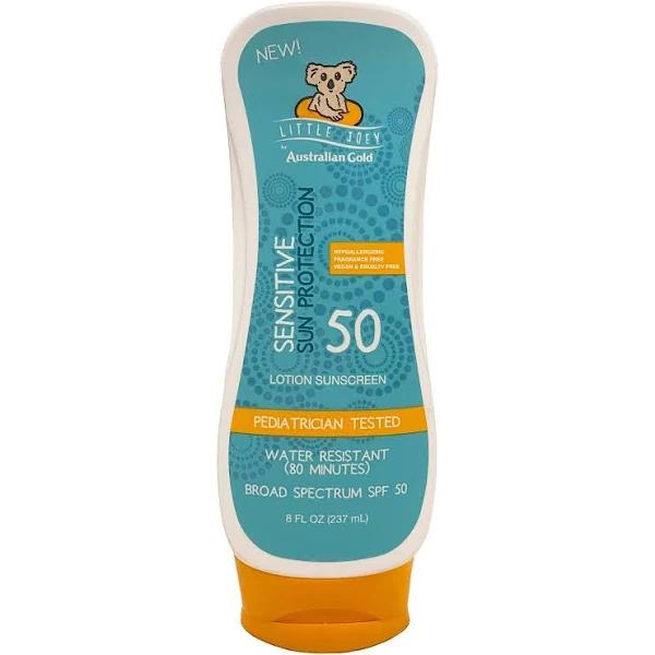 Australian Gold Little Joey Lotion Sunscreen SPF 50 (Sensitive Sun Protection) 237ml/8oz