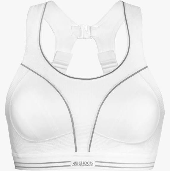 Shock Absorber - Ultimate Run Sports Bra - White - UK 34FF