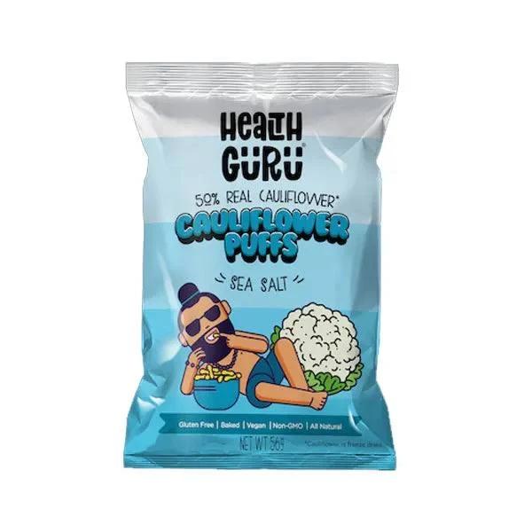 Health Guru Cauliflower Puffs Sea Salt 56g