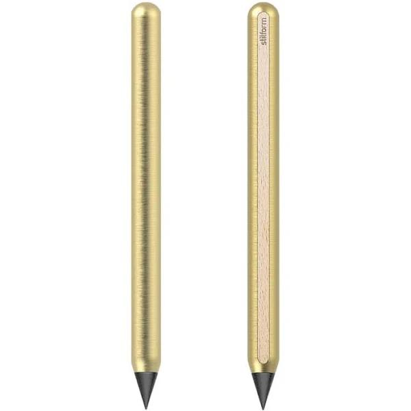 Stilform Aluminium Warp Brass Aeon Pencil