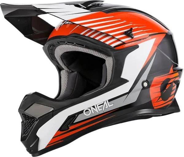 Oneal 2022 1 Series Stream Black/Orange Kids Helmet - XL