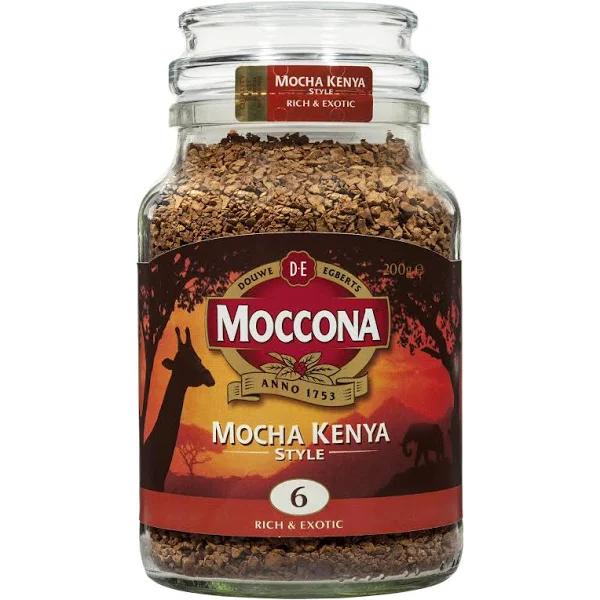 Moccona Mocha Kenya Style Freeze Dried Instant Coffee, 200g