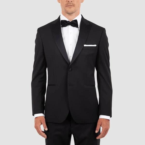 Cambridge Modern Fit Atlas Black Peak Lapel Dinner Jacket FYF001 Black 104R