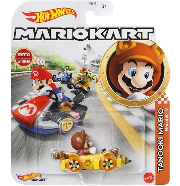 Hot Wheels Mario Kart - Tanooki Mario Bumble V