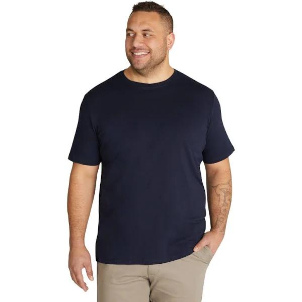 Johnny Bigg Essential Crew Neck Tee Navy 4XLT