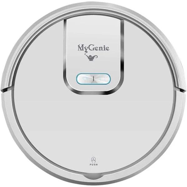 MyGenie Wi-Fi GMax Robotic Vacuum Cleaner Mop App Control Dry & Wet Auto Robot - White