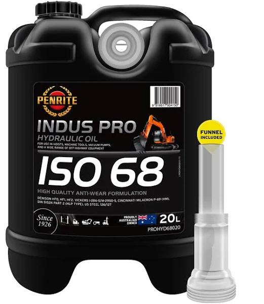 Penrite Indus Pro Hydraulic Oil 68 20L | PROHYD68020