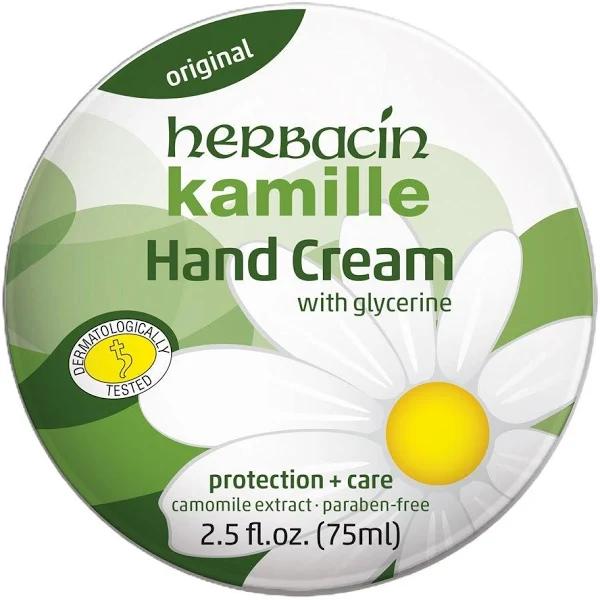 Herbacin Kamille Hand Cream Original 75ml Tin