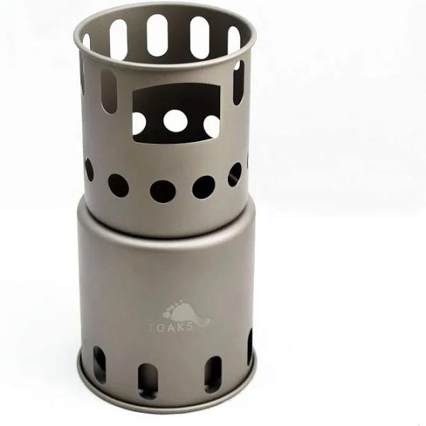 TOAKS Titanium Backpacking Wood Burning Stove (Small)