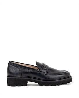 David Jones Edward Meller Gaston Moccasin in Black, Size 40 EU