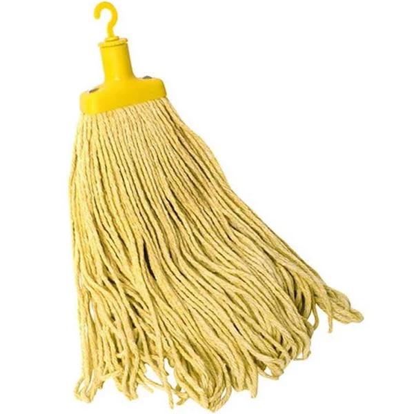 Sabco Professional Contractor - Mop head - cotton - heavy duty plastic - yellow