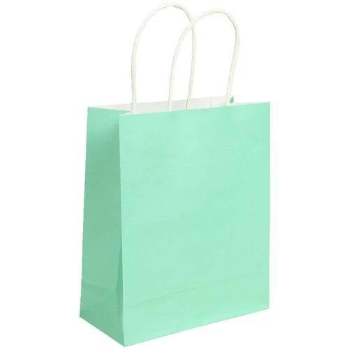 Otto Recycled Kraft Bag Small Mint 5 Pack