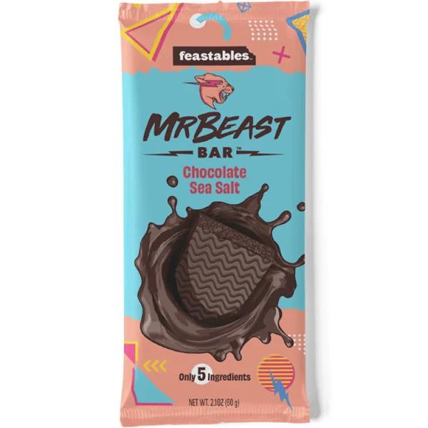 Mr Beast Bar Chocolate Sea Salt 60g