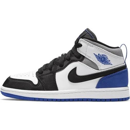 Jordan 1 Mid SE White Black Royal (PS)