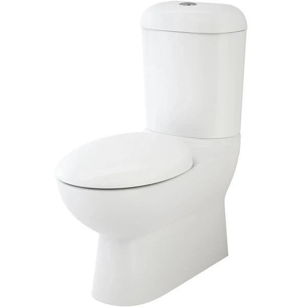 Caroma Leda Wall Faced Suite with Pedigree II Standard Seat White