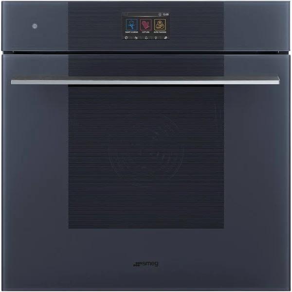 Smeg Linea 60cm Pyro Steam Oven - Neptune Grey SOPA6104S2PG