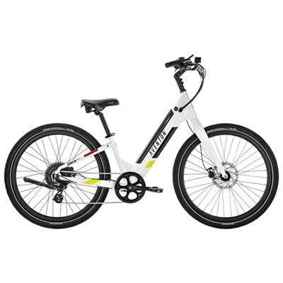 Aventon Pace 350.2 Step Through Electric Bike, Ghost White / S/M