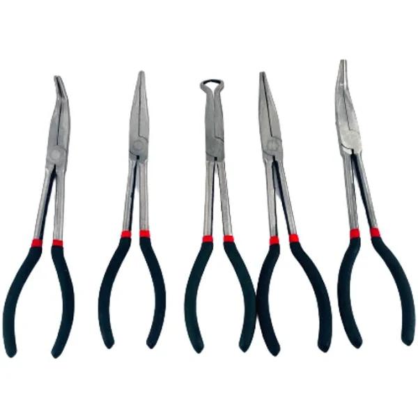 280mm Long Reach Nose Pliers - 5 Piece Set