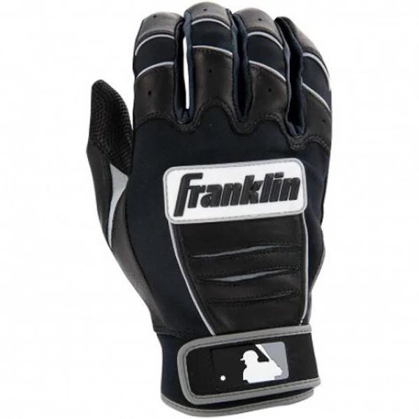 Franklin CFX Pro Batting Gloves - Black / Black