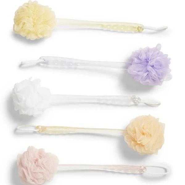 Brilliant Basics Bath Puff With Handle - Assorted*